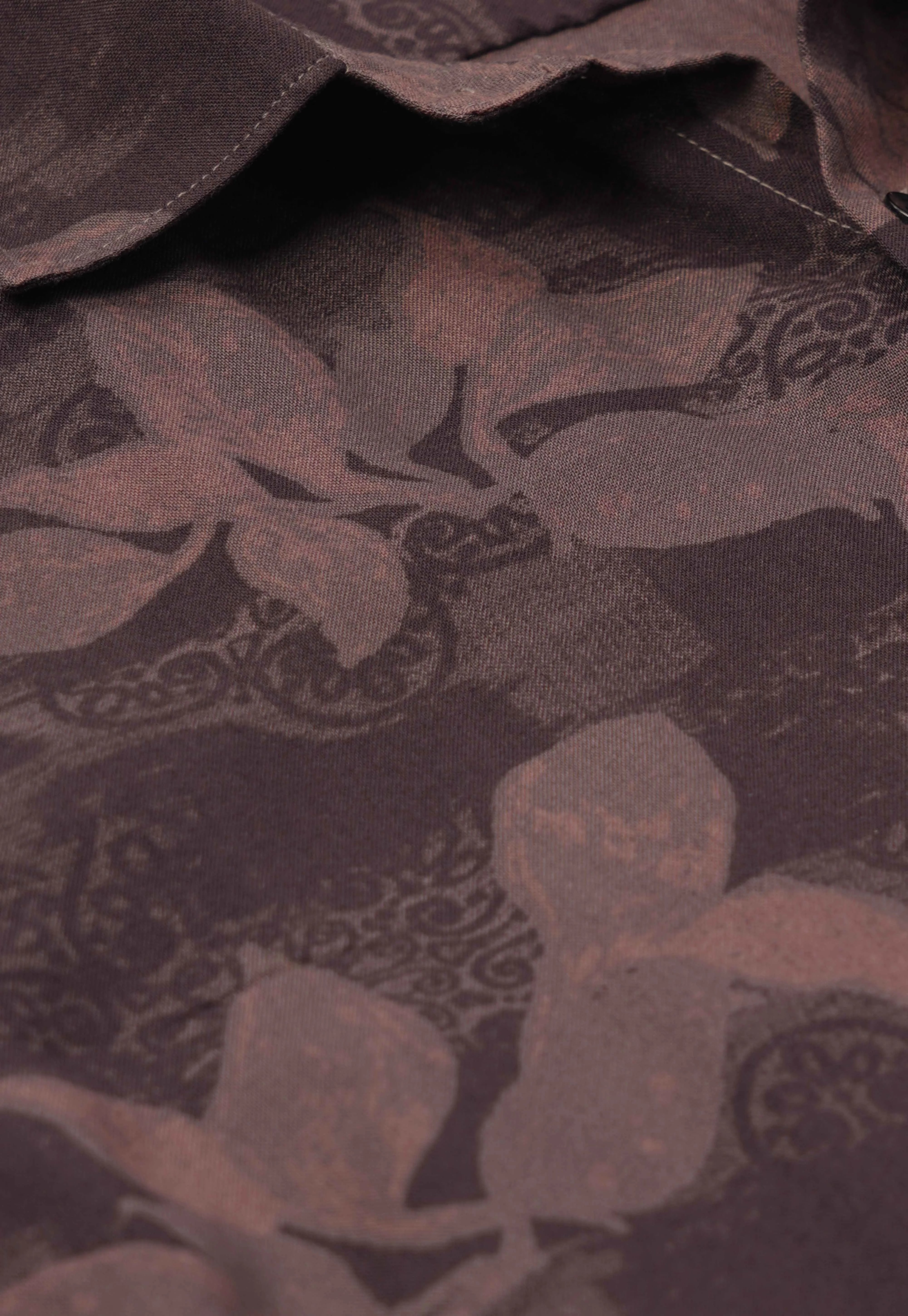 Espresso Flora Full Sleeve Shirt